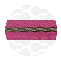 Hot Pink - #S5 Bronze | Spiraalrits | 3 meter