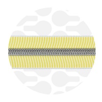 Sunny - #S5 Silver | Spiraalrits | 1 meter