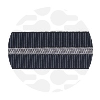Graphite - #S5 Silver | Nylon Coil Zipper Tape | 3 meter