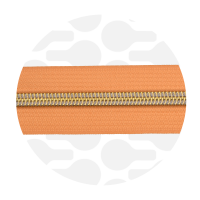 Apricot - #S5 Gold | Zip Nylon | 1 mètre