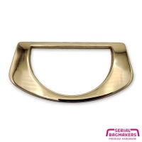 Semi circle grommet handle | Gold