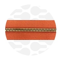 Coral Pink - #M5 Bronze | Metallreißverschlüsse