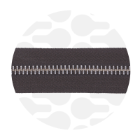 Chocolat - #M5 Silver | Metalen rits