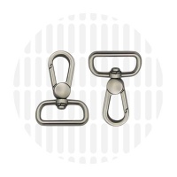 Premium | Karabiner | 25 mm | Matt Nickel