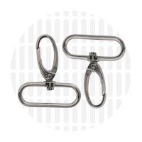 Elegant | Musketon | 38 mm | Nickel