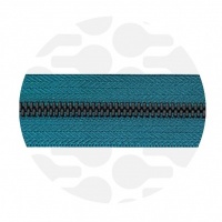 Ocean Blue - #M5 Black | Metallreißverschluss