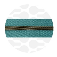 Mineral green - #S5 Bronze | Spiraalrits | 3 meter