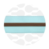 Glacier Blue - #S5 Bronze | Zip Nylon | 3 mètres
