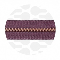 Midnight Plum - #M5 Antique Copper | Metallreißverschlüsse