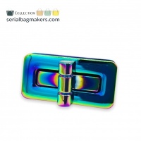 Draaisluiting | Force-fit | Iridescent Rainbow