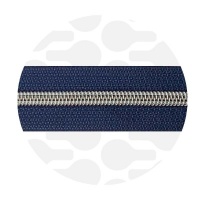 Lazulli Blue - #S5 Silver | Zip Nylon | 10 mètres