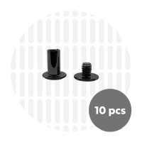 Chicago screws 10x10 | Gun metal