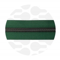 Pine Green - #5S Gunmetal | Spiraalrits | 3 meter