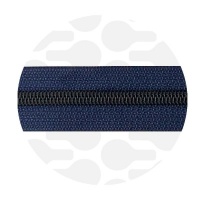 Lazulli Blue - #S5 Black | Zip Nylon | 3 mètres