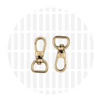 Elegant | Musketon | 13 mm | Gold