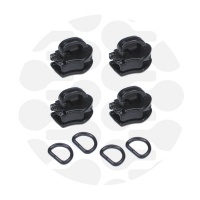 Snap-on #5M | schuiver metalen rits | Electro Black