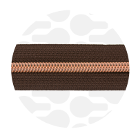 Brownie - #S5 Rose Gold | Spiraalrits | 3 meter