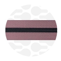 Dark Lilac - #S5 Black | Nylon Coil Zipper Tape | 1 meter