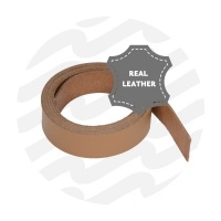 Leather strap 130cm - 20 mm - Camel Brown