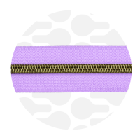 Frosted Lilac - #S5 Bronze | Spiraalrits | 3 meter