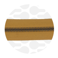 Ochre - #M3 Bronze | Ruban zip métallique