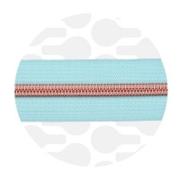 Glacier Blue - #S5 Rose Gold | Spiraalrits | 3 meter