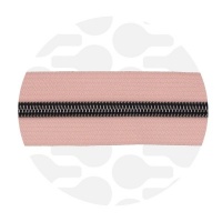 Frosted Peach - #S5 Gunmetal | Spiralreißverschlüssen | 1 Meter