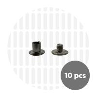 Chicago screws 10x6 | Sandblasted Nickel