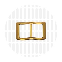 Smart | Wide mouth schuifgesp | 19 mm | Antique Gold