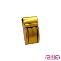 Boekentas slot | Petite | Antique Gold