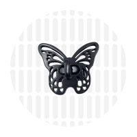 Draaisluiting | Butterfly | Electro Black