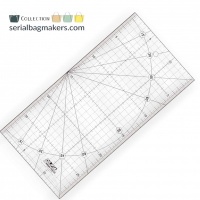 Olfa Frosted Acrylic Ruler 15cmx 30cm