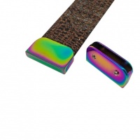 Premium | Riemeinde | 25 mm | Iridescent Rainbow