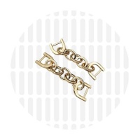 Chain strap connector | Gold