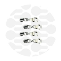 Small Donut #S3 | Schuiver smalle spiraalrits | Nickel