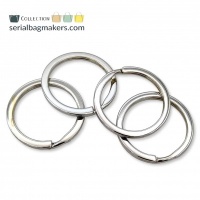 Split ring | 25 mm | Nickel | 4pcs