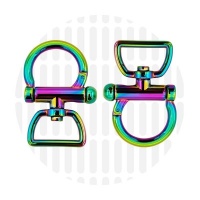 Bold | Musketon | 25 mm | Iridescent Rainbow