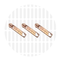 Made with love #5S | schuiver spiraalrits | Rose Gold