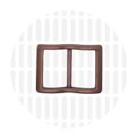 Smart | Wide mouth schuifgesp | 25 mm | Antique Copper