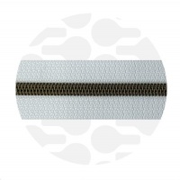 Pure White - #S5 Bronze | Spiraalrits | 1 meter