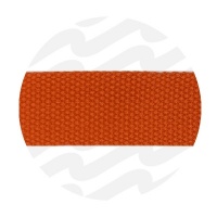 Puffins Orange - 32 mm | Katoenlook Tassenband | 3 meter