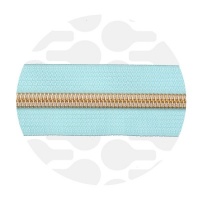 Glacier Blue - #S5 Gold | Spiraalrits | 3 meter