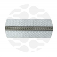 Pure White - #S5 Silver | Spiraalrits | 3 meter