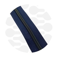 Lazulli Blue - #S5 Galaxy | Nylon Coil Zipper Tape | 1 meter