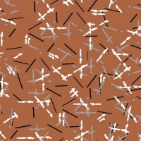 Burned Sienna | Pencil Art | Outdoor en Waterafstotend | 100 cm x 145 cm