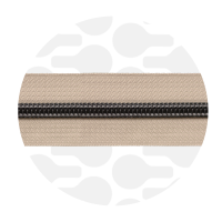 Coffee Cream - #S5 Black | Spiraalrits | 3 meter