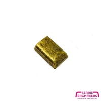 5 Zipper End | Antique Brass