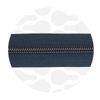 Night blue - #S5 Gunmetal | Spiraalrits | 10 meter