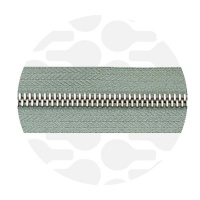 Smokey Mint - #M5 Silver | Metalen rits