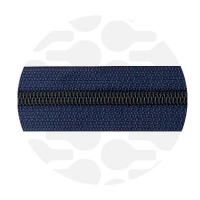 Lazulli Blue - #S5 Black | Zip Nylon | 10 mètres